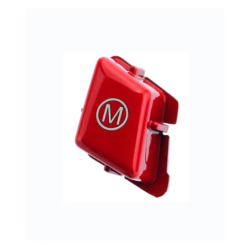 Car Steering Wheel M Letter Button for BMW 3 Series M3 E90 E92 E93 2007-2013 Auto Accessories Switch Peplacement Cover
