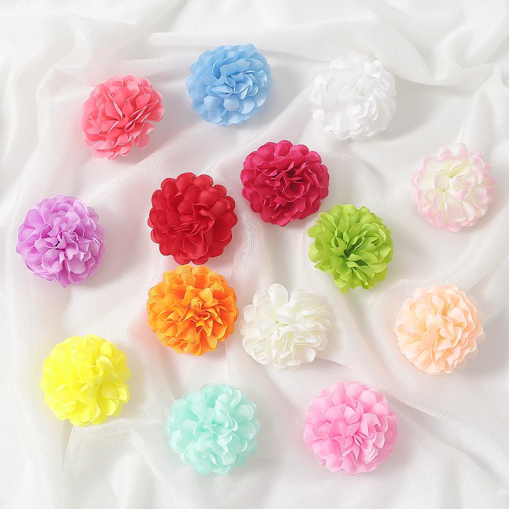 10/20 Stück Künstliche Blumenköpfe 4,5 cm Kunstblume für Heimdeko Garten Hochzeitsparty Dekoration Basteln Girlande Geschenke Zubehör