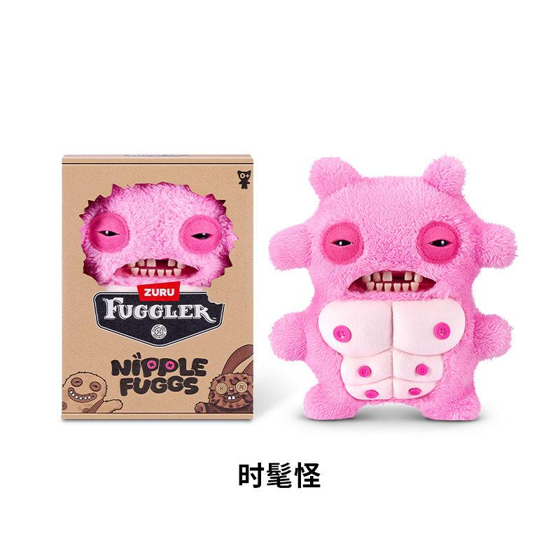 Zuru Genuine Funny Ugly Monster Plush Toy Nipple Fuggs Trendy Collectible Stuffed Doll For Adult Collection