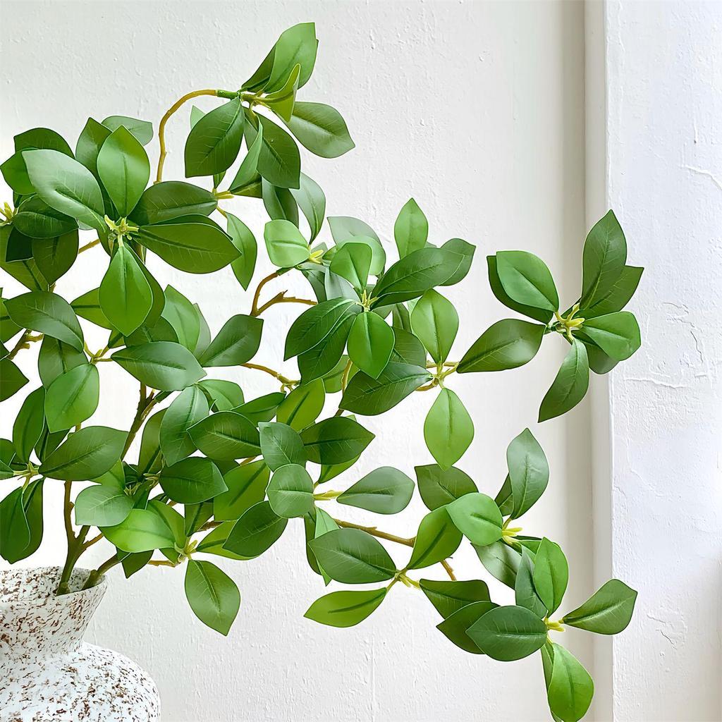 Gardenia Leaf Simulation Plant Decoration - Greenery for Floral Art and Landscaping