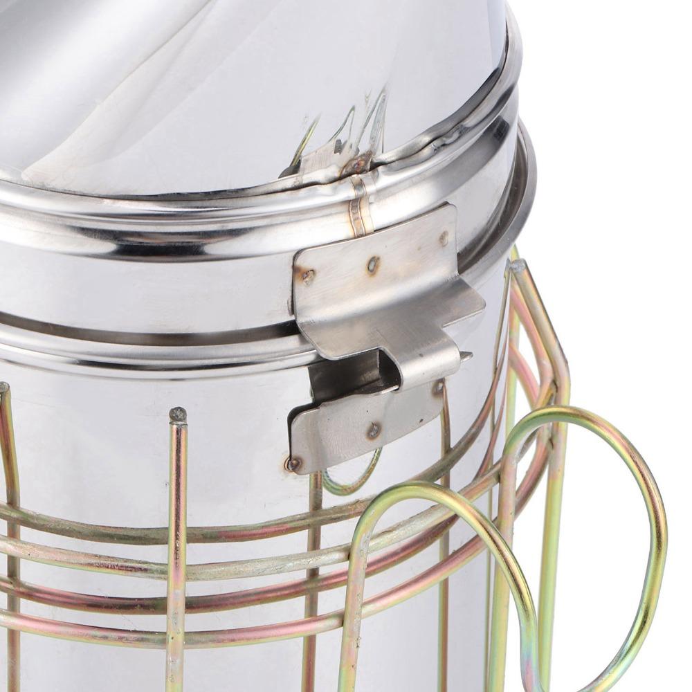 2 Pcs Set Stainless Steel Electric Beehive Smoker Beehive Smoking Tool  Beehive Maintenance