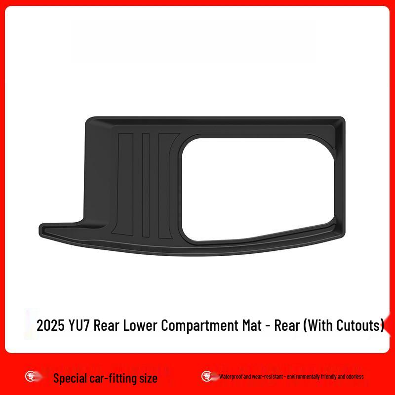 Xiaomi Yu7 TPE Waterproof Car Mats: Foot, Trunk, Backrest, and Side Bag Mats