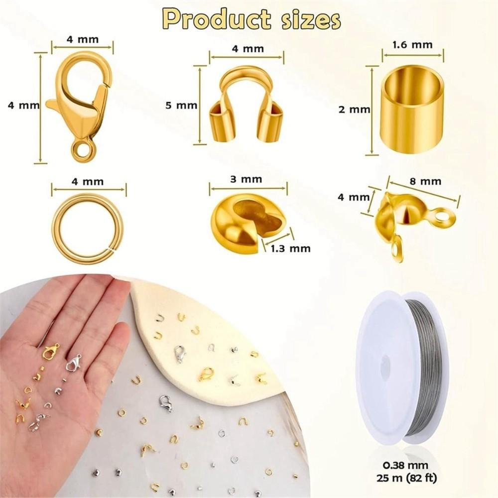 DIY Jewelry Making Supplies Kit 6/12 Grids Jewelry Accessories Set Jewelry Findings Set Bracelets