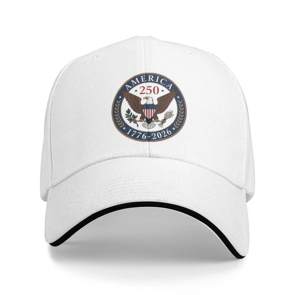 Summer New Baseball Caps America  Year Anniversary  Outfits For Unisex Trucker Cap Vintage  Snapback Hat Adjustable