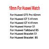 18mm Synthetic PU Leather Watch Band For Huawei Watch GT 5 4/GT 5 4 41mm Strap For Huawei GT5 Pro 42mm Women Men Bracelet Correa