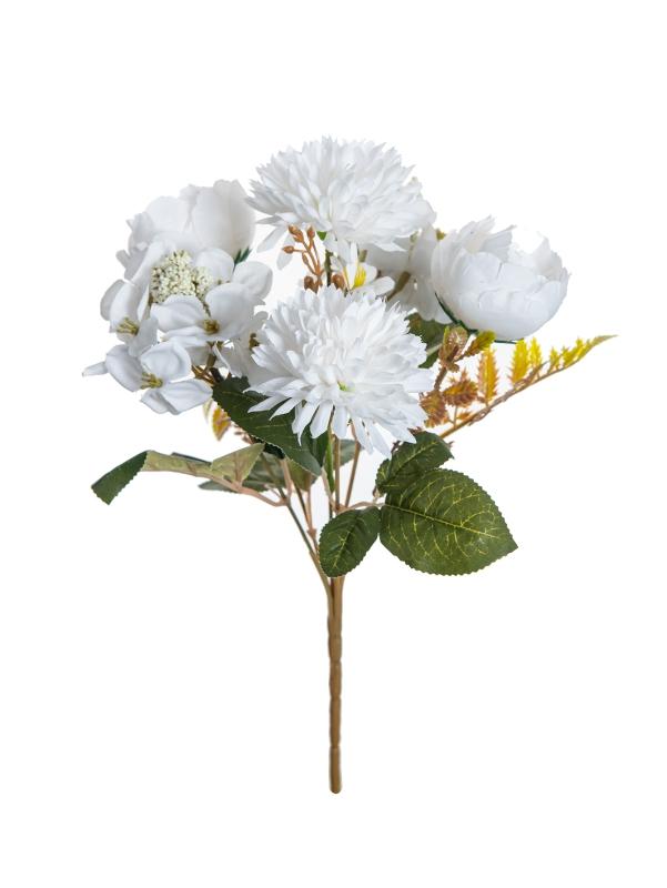 Künstliche Blumen Seidenkugel Chrysantheme Rose Haus Raum Tisch Hochzeit Brautstrauß Dekoration Festival Außen Garten DIY Geschenke