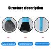 Car Detailing Brush Soft Bristle Brush Auto Wash Accessories Gap Cleaning Tools Vehicle Interior Air Conditioner Supplies
