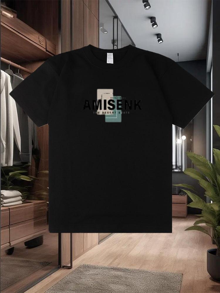 100% Cotton 2025 New Men's T - Shirts Trendy and Casual Summer Wear