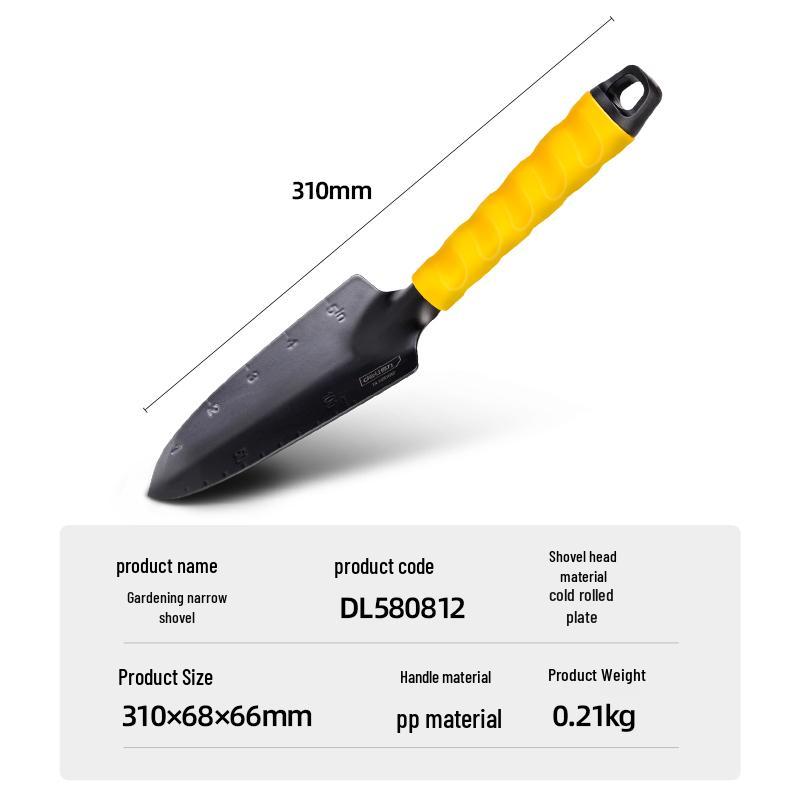 

Весенняя прогулка Садовая лопатка: Идеально для выкапывания дикорастущих овощей, посадки суккулентов, цветов и овощей.