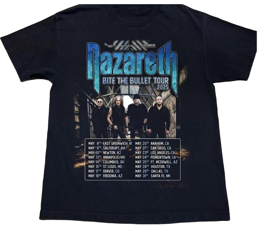 Nazareth Bite The Bullet Tour 2025 T-Shirt