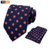 Suit Polka Dot Polka Dot Elegant Atmospheric Suit Tie Pocket Towel Suit