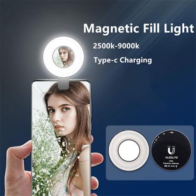Lumină de umplere cu inel cu LED magnetică universală Lumină selfie pentru telefon pentru Magsafe Iphone 12 13 14 Series Android Lumină video pentru machiaj Vlog