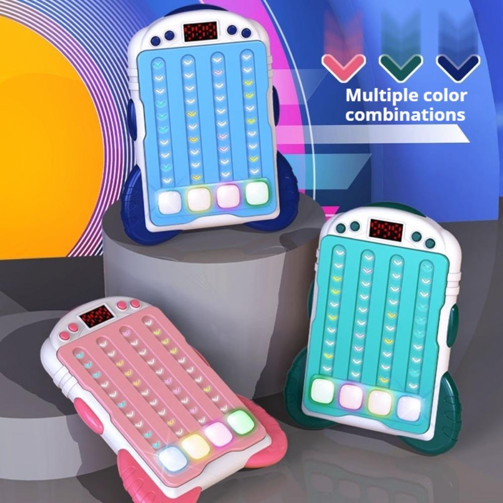 Children's educational toys, music rhythm game machine, lighting to break the customs and decompress, press the music toy rhythm master