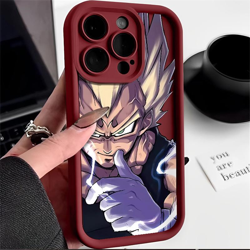 Custodia per Telefono Calda Samurai SaiyanS Oscuri Per IPhone 17e 17 16e 16 15 14 13 12 11 Air Pro Max Mini XR XS X 7 Plus Cover Posteriore Morbida in TPU