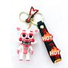 Cartoon Game Figure Keychain 5Pcs, Bag Pendant, Perfect Gift For Kids' Birthday, In Stock &