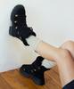 Cesti Urban Cozy Fur Worker Boots (Black)