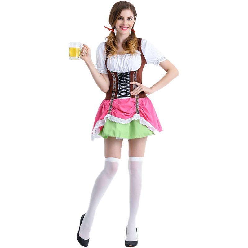 New Women's Beer Festival Costume Ethnic Dress Stage Performance Costume