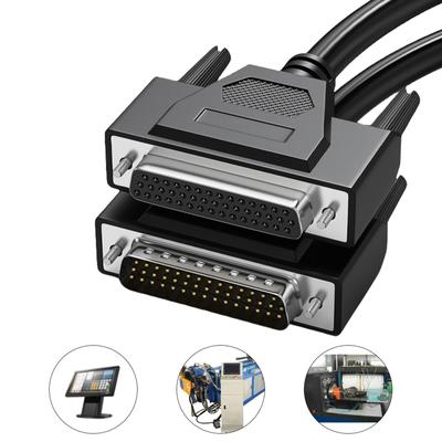 DB44 Prodlužovací kabel samec na samici/samec Datový kabel pro programátora CNC se zlacenými piny