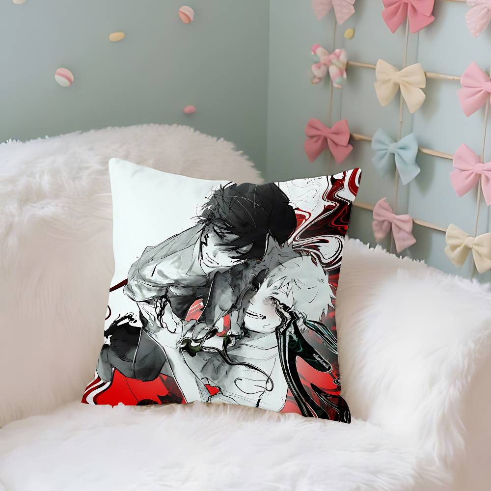 The Summers Hikarus Dieds Case Plush Fabric Soft Pillowcase Double Sided Print Cushion Cover Household Gifts