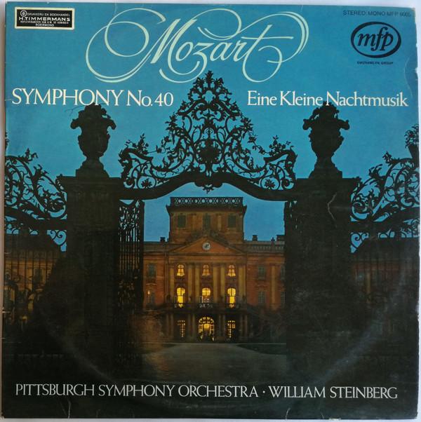

LP Record WOLFGANG AMADEUS MOZART WILLIAM S Symphony No.40 Eine Kleine Nachtm MFP6005 Music For Pleas Netherland Classical Used