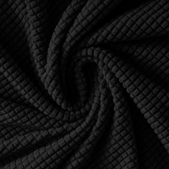 Corn Fleece Fabric Chair Cushion Cover Dining Room Office Home Elasticized Elastic Spandex Round Chair Protective Covers Removable Seat Protectors