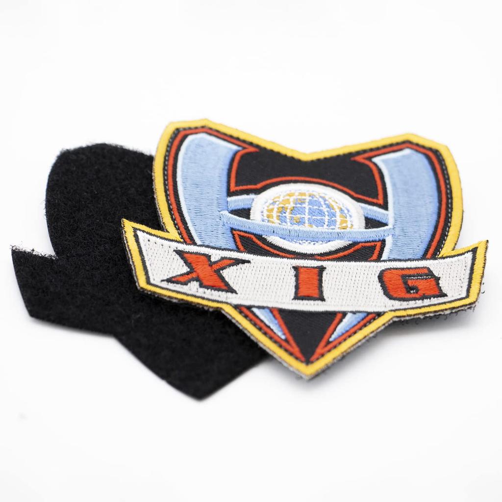 Groove Garage Ultraman Gaia XIG Patch, Detachable, Polyester and Nylon