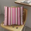 Fashion Stripes Design Art Pink Color Personalized Pillow Dust Cover Bedroom Kids Party Decoration Pillowcase Birthday Gift