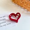 Fashionable Versatile Red Big Hair Claw Clip Ideal For Everyday And Events Special