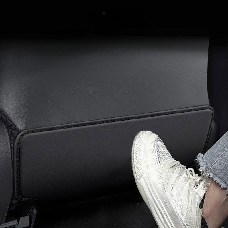 Car Seat Back Protection Pad Rear Seat Anti-Kick Pad Scratch-Resistant Film Auto Vehicle Backrest Guard Mat
