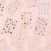 30 sheets Starlight Mini Sticker Book, Cute Doudouben Student Handbag Stickers, Nail DIY Decorative Stickers