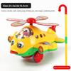 Cartoon Airplane Dog Large Cartoon Walker Dropshipping Hand-pushed Toy