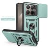 For Xiaomi 15T Pro 5G Case Magnetic Holder Ring Armor Shockproof Cases for Mi 15T 15 T 15TPro Slide Lens Protector Cover