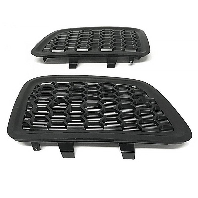 2Pcs Car Front Lower Grille Tow Hook Cover ert Bezel For Jeep Grand Cherokee 2014 2015 2016 Accessories 68143099AC 68143098AC