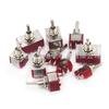 Dual Position Toggle Rocker Switch MTS-102: Self-Reset, 2/3/6 Pins