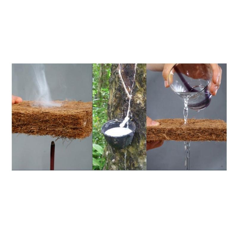 Reptiles Bedding Mat for Terrariums Waterproof CoconutFiber Carpet BeardedDragon Substrate Liner Mat for TortoiseGeckos