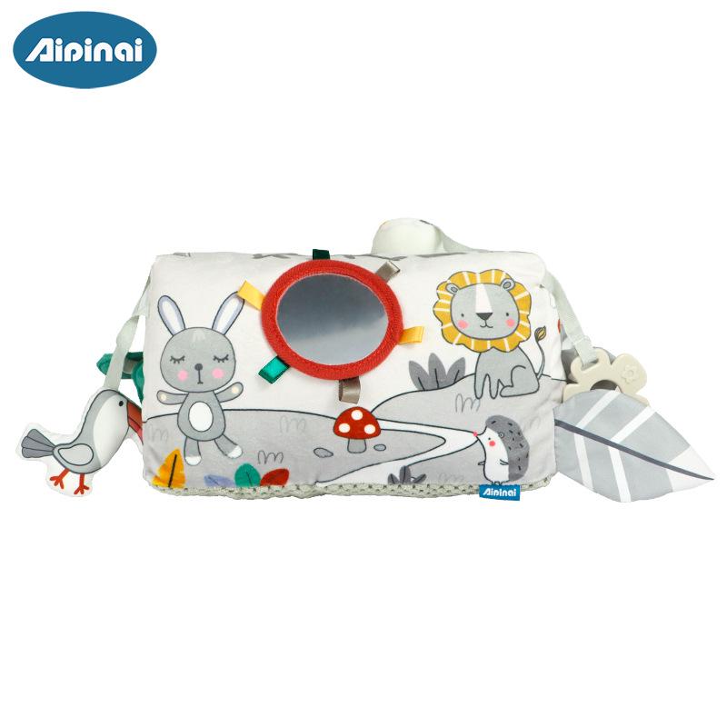 

Подушка-реквизит для новорожденных Aipinqi: Развивающая игрушка для ползания с проекцией на лобовое стекло