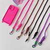 Adjustable Coloful Crossbody Lanyard Shoulder Straps Keychain Key Ring Braided Rope Gifts For Women Men Mobile Phone Accessorie