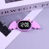Cute Cartoon LED Digital Electronic Watch Night Light Keychain Pocket Watch Creative Mini Hanging Watches Students Gifts