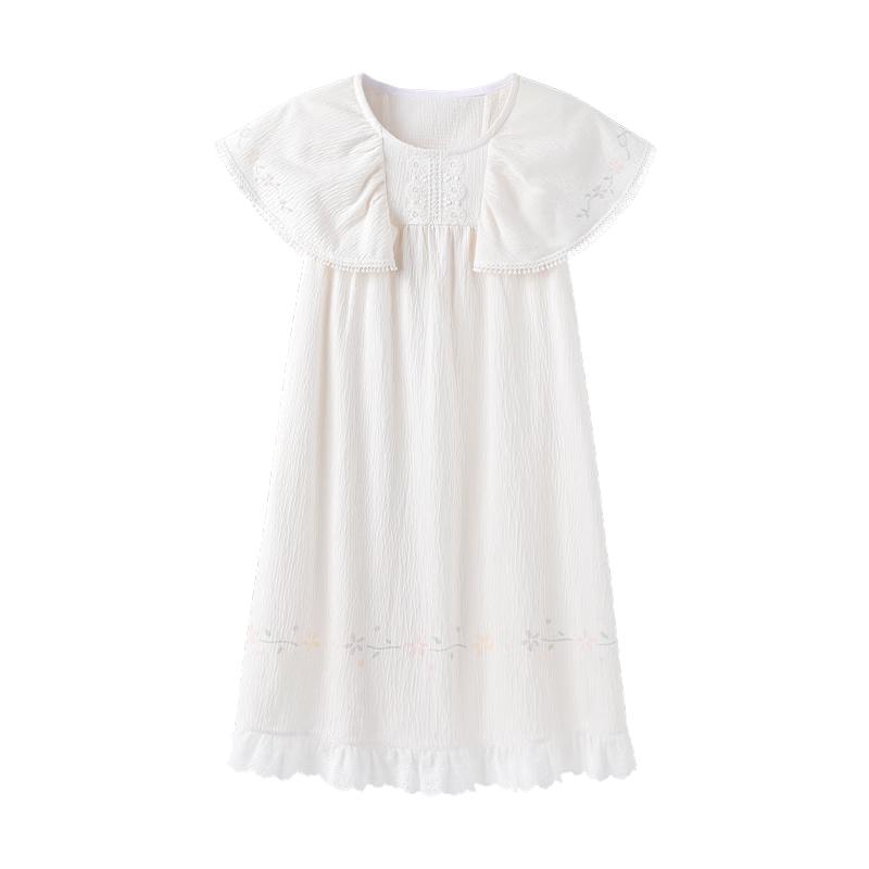 YEEHOO Girls  Retro Forest Summer Cotton Sleep Dress 120