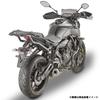 GIVI compatible top case compatible with 98922 MT-07 (18-21) fitting, Monokey/Monolock, 2140FZ, black,