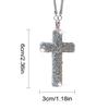 Car Pendant Bling Car Rear View Mirror Hangable Pendant Christian Religious Ornament Accessories For Auto Interior Home Living