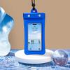 Waterproof Phone Pouch Fastener Tape Touchscreen Clear Window Leakproof Lanyard PVC Universal Phone Dry Bag Case Protector Phone Accessories
