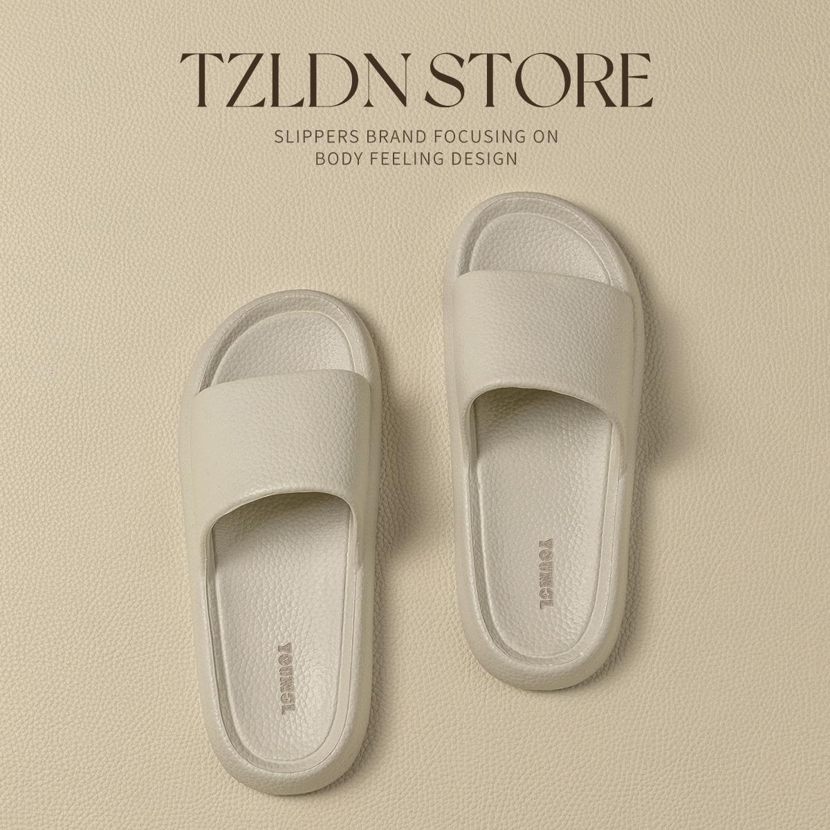 

Мокасины для мужчин на лето, для дома, для ванной, нескользящие для душа, домашние тапочки, прохладные тапочки для женщин 40-41 белый