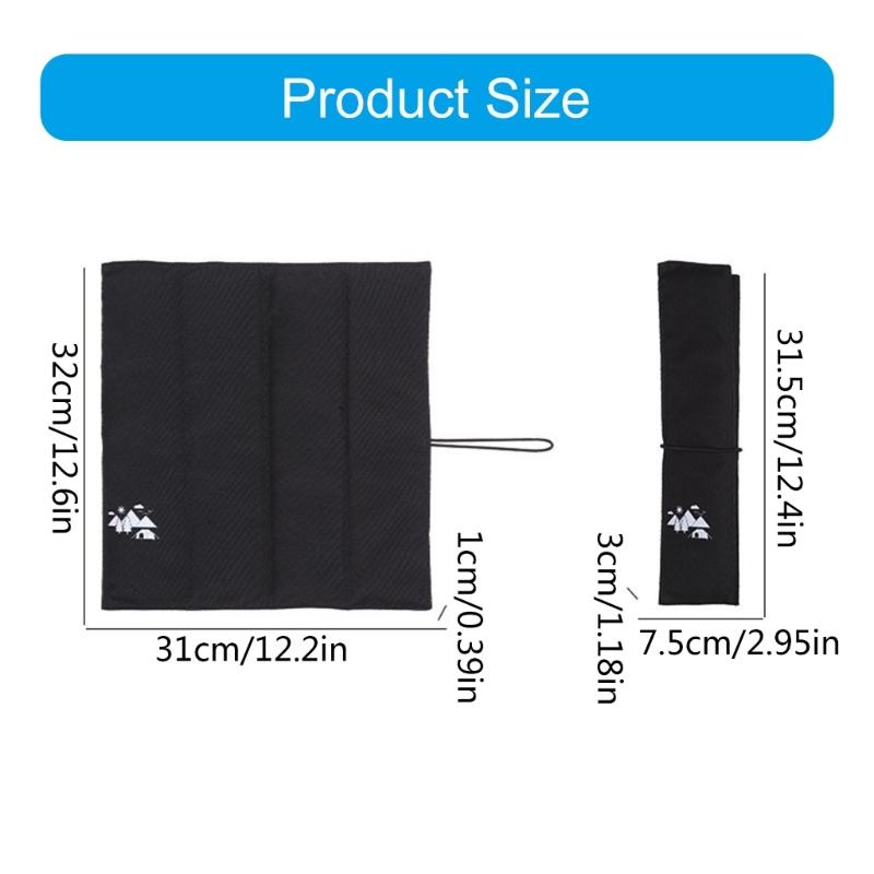 Faltbare Gepolsterte Sitzmatte Isoliert Wasserdicht Wander Sitze Kissen Outdoor Feuchtigkeitsbeständig Faltbare Matte Picknicks Sitze Kissen