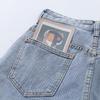 Women's Korean Style High Waist Denim Shorts - Summer Loose Fit, Rolled Hem, Plus Size, Casual Slimming Hotpants