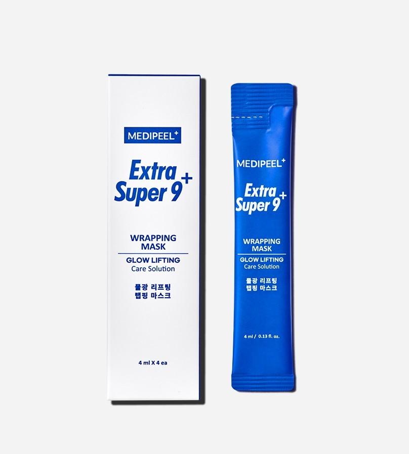 MEDI-PEEL Extra Super 9 Plus Glow Lifting Wrapping Mask 4ml X 4ea/ Moisturizing, Korean Cosmetics, Kbeauty