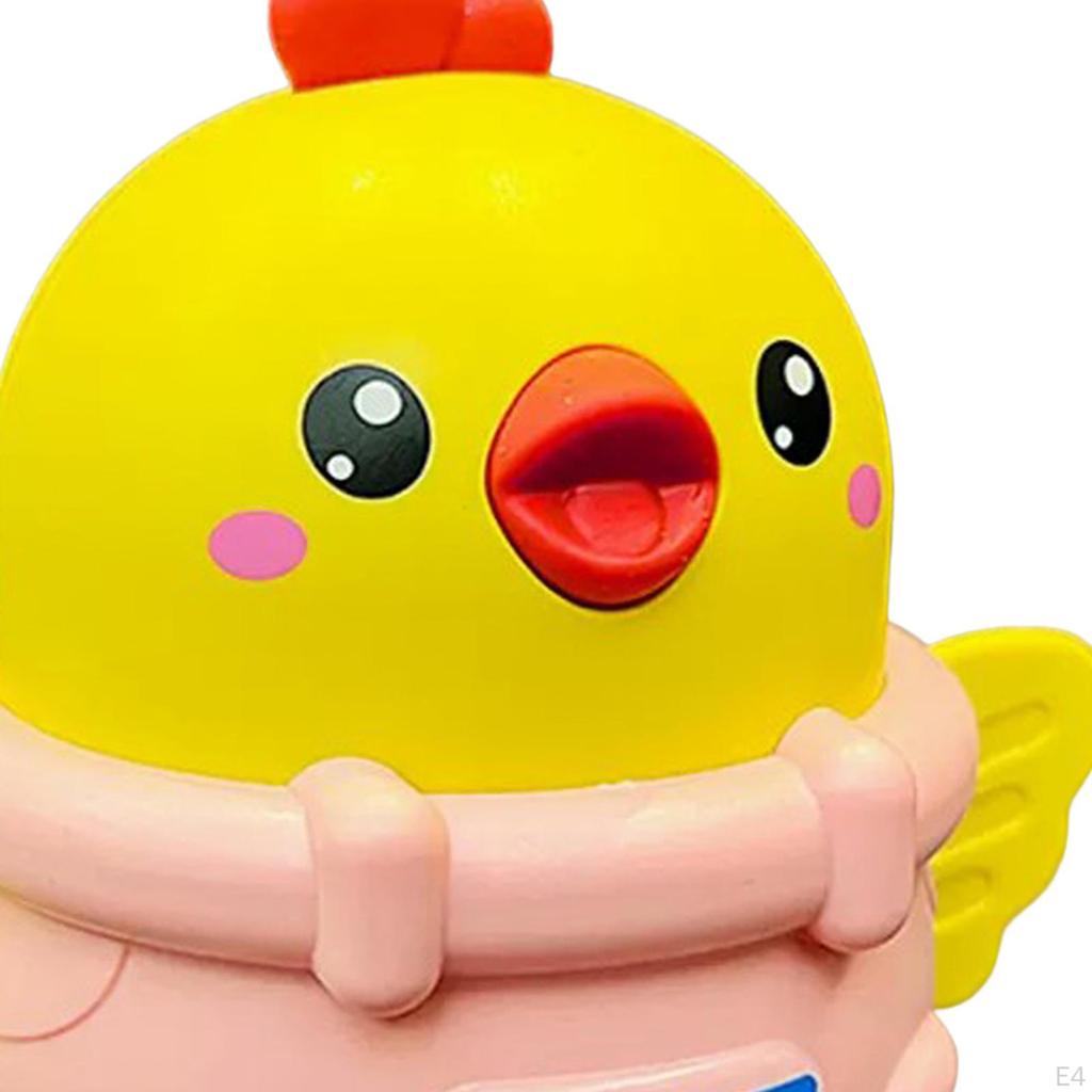 Sloth Toy Space Chicken Pressing Animal Cute Chick Slided Funny for 1 Year Old Toddler Toys