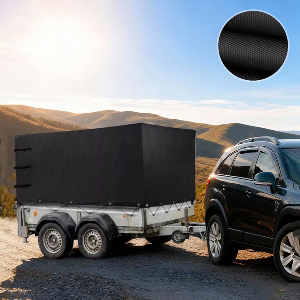 

High Canopy Truck Trailer Cover Made of 600D Oxford Cloth Waterproof Dust Protection UV Resistant Material All Weather Coverage China Mainland