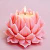 3D Lotus Silicone Candle Molds DIY Rose Flower Soap Plaster Resin Casting Mold Handmade Chocolate Fudge Cake Baking Tools