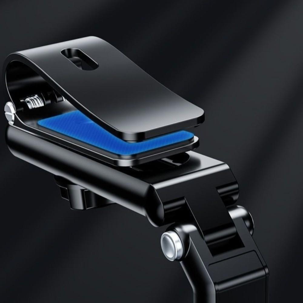 Sun Visor Mount Navigation Stand Retractable Cell Phone Holder  Driving Convenience